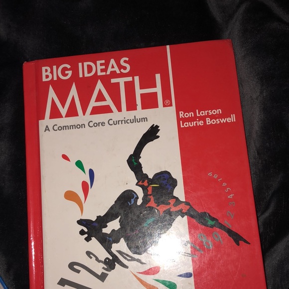 MIDDLE SCHOOL MATH BOOKS - Picture 3 of 9